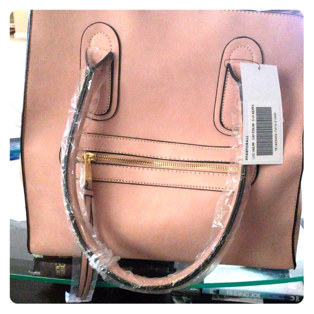 Large Blush Travel Bag